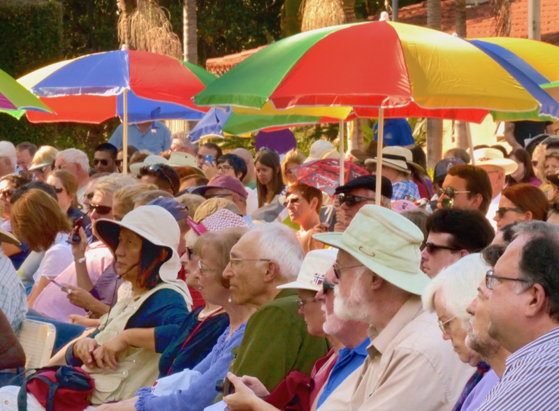 Pavilion Crowd