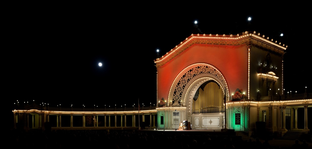 Moonrise over the Pavilion