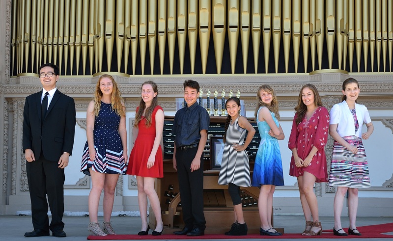The Young Organists 2016
