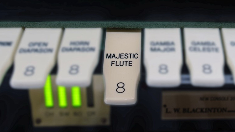 Majestic Flute Organ Stop