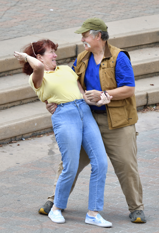 Dancing at the Pavilion