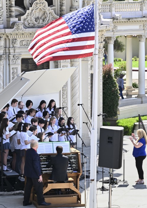 Organ Pavilion stage