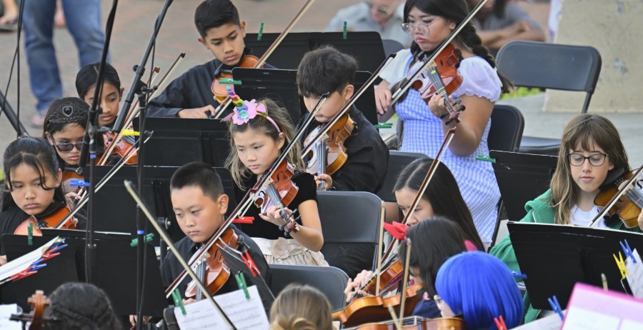 Youth Symphony musicians